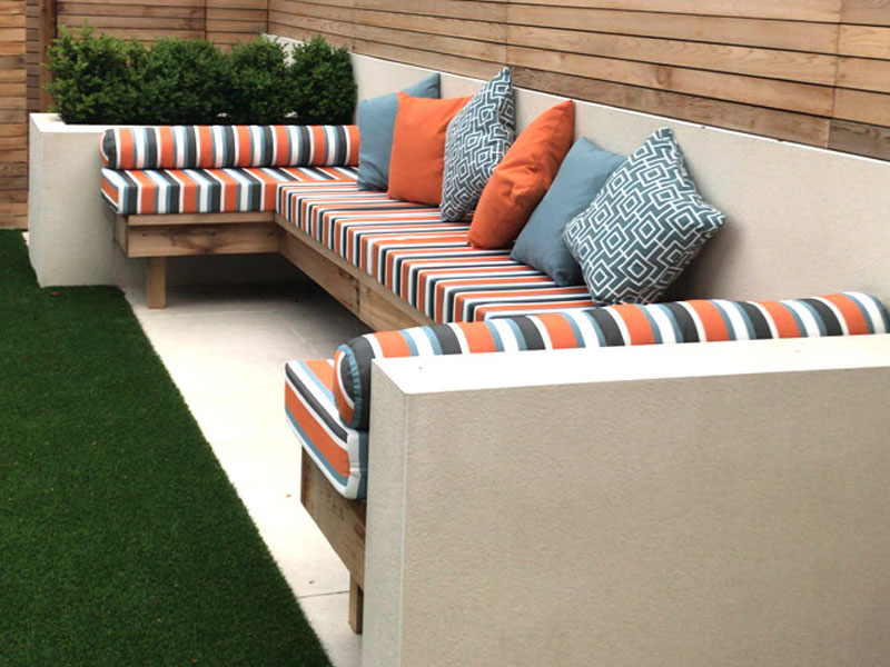 Outdoor Waterproof Cushions And, Outdoor Garden Bench Cushions Uk